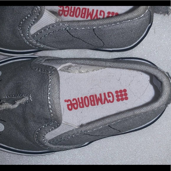 Gymboree Baby Boy Shark 🦈 Slip Ons NWOT SZ 3C - Picture 4 of 5